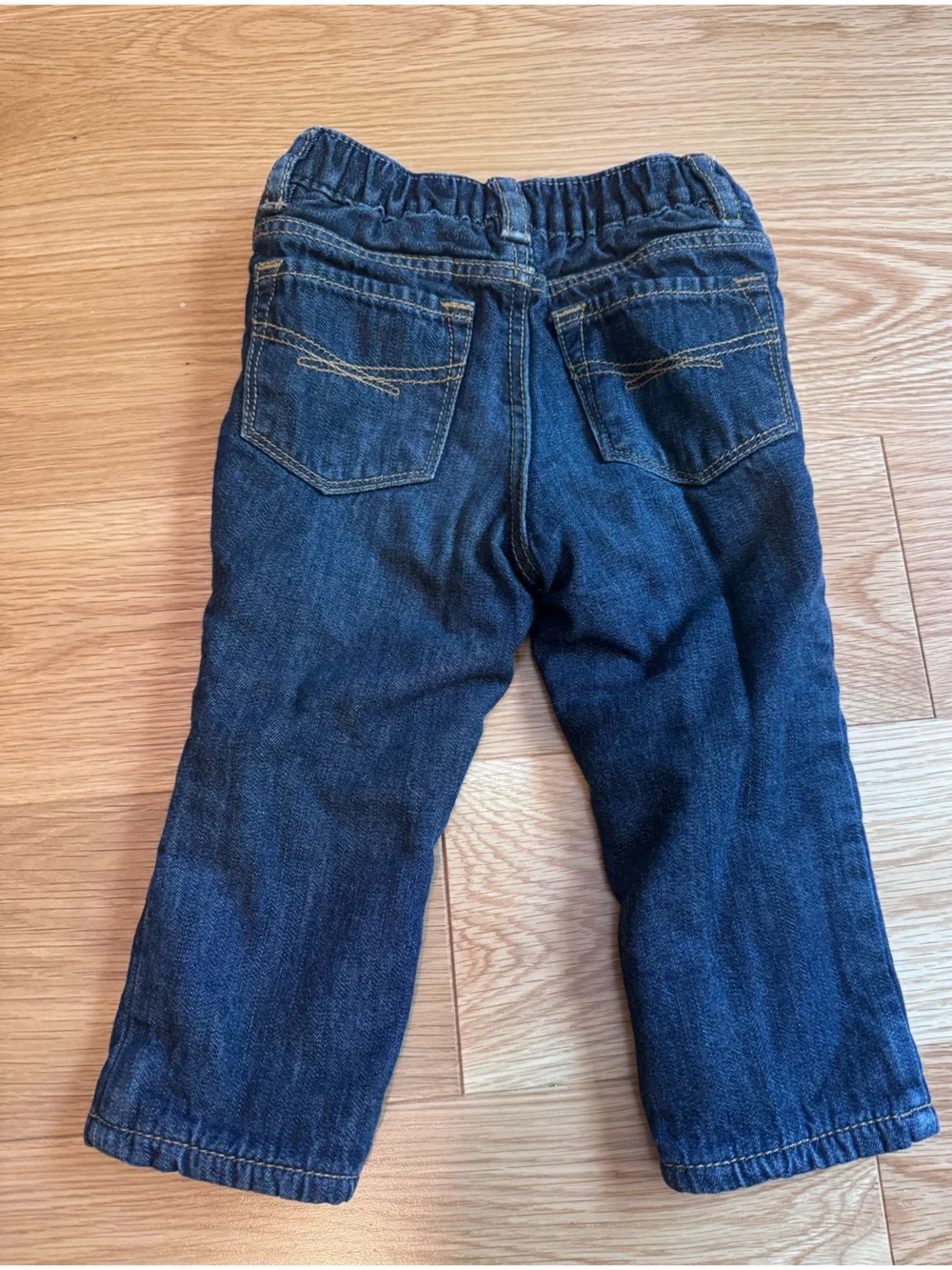Baby GAP Fleece Lined Denim Jeans